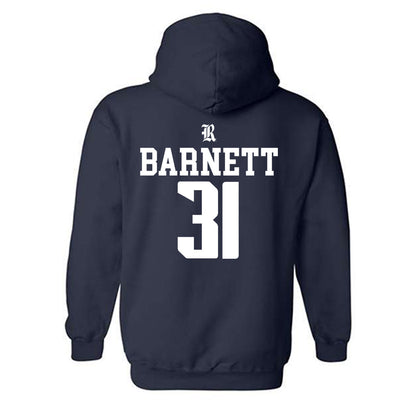 Rice - NCAA Football : Micah Barnett - Classic Shersey Hooded Sweatshirt-1