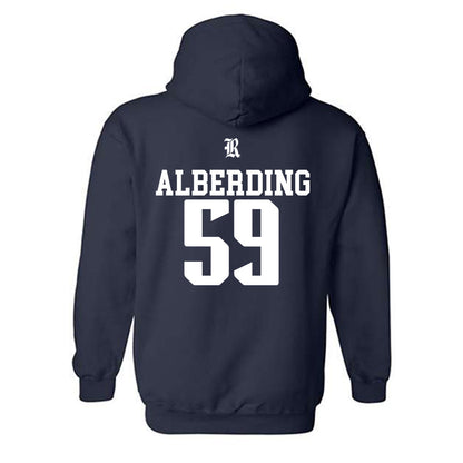 Rice - NCAA Football : Colter Alberding - Classic Shersey Hooded Sweatshirt-1