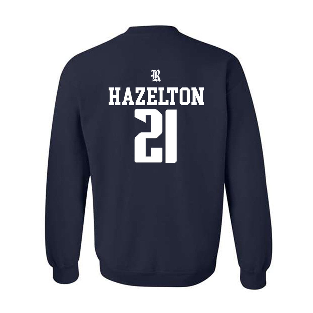 Rice - NCAA Women's Basketball : Myah Hazelton - Classic Shersey Crewneck Sweatshirt-1