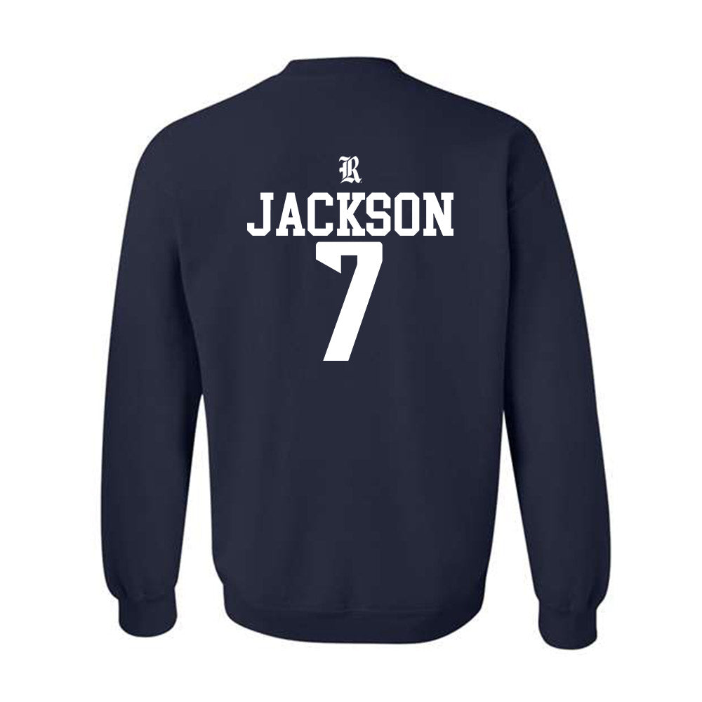 Rice - NCAA Football : Barry Jackson - Classic Shersey Crewneck Sweatshirt-1