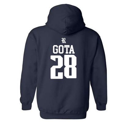 Rice - NCAA Football : Enock Gota - Classic Shersey Hooded Sweatshirt-1