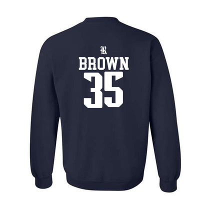 Rice - NCAA Football : Elijah Brown - Classic Shersey Crewneck Sweatshirt-1