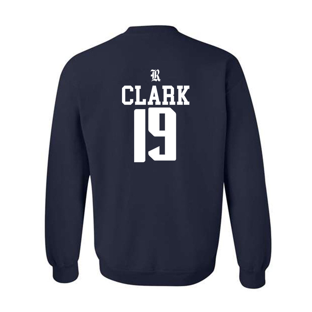 Rice - NCAA Football : Jordan Clark - Classic Shersey Crewneck Sweatshirt-1