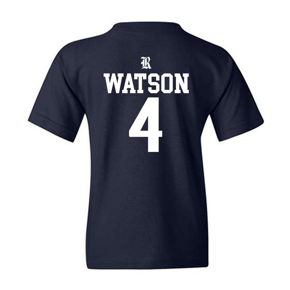 Rice - NCAA Football : Tariq Watson - Classic Shersey Youth T-Shirt-1