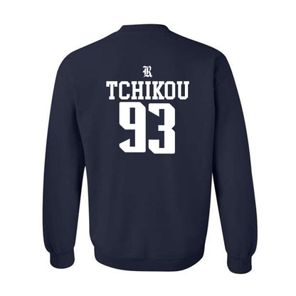 Rice - NCAA Football : Quincy Tchikou - Classic Shersey Crewneck Sweatshirt-1