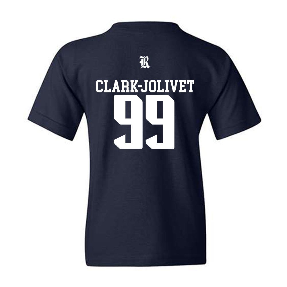 Rice - NCAA Football : Christopher Clark-Jolivet - Classic Shersey Youth T-Shirt-1