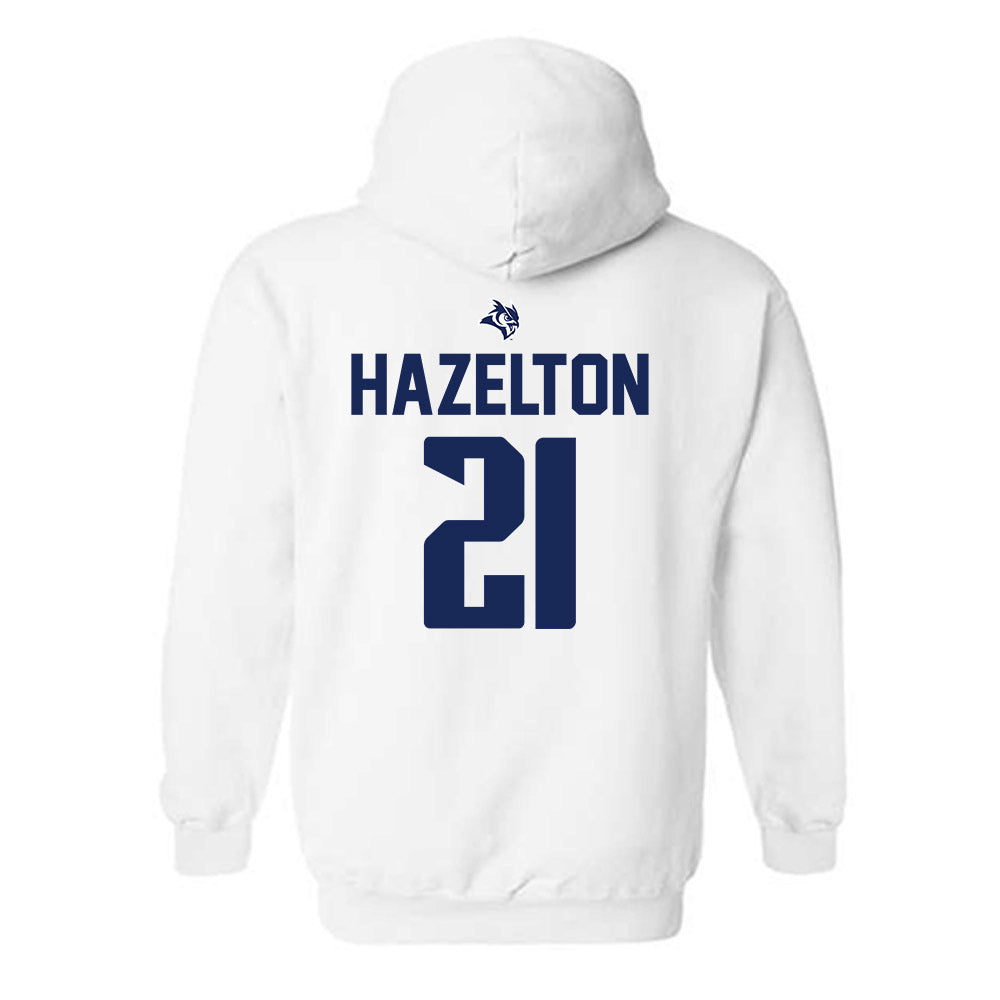 Rice - NCAA Women's Basketball : Myah Hazelton - Sports Shersey Hooded Sweatshirt-1