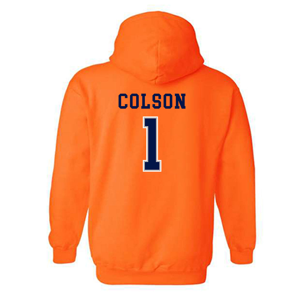 UTEP - NCAA Football : EJ Colson - Hooded Sweatshirt-1