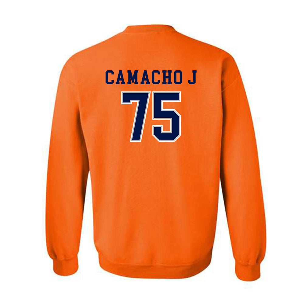 UTEP - NCAA Football : Juan Camacho J - Crewneck Sweatshirt-1