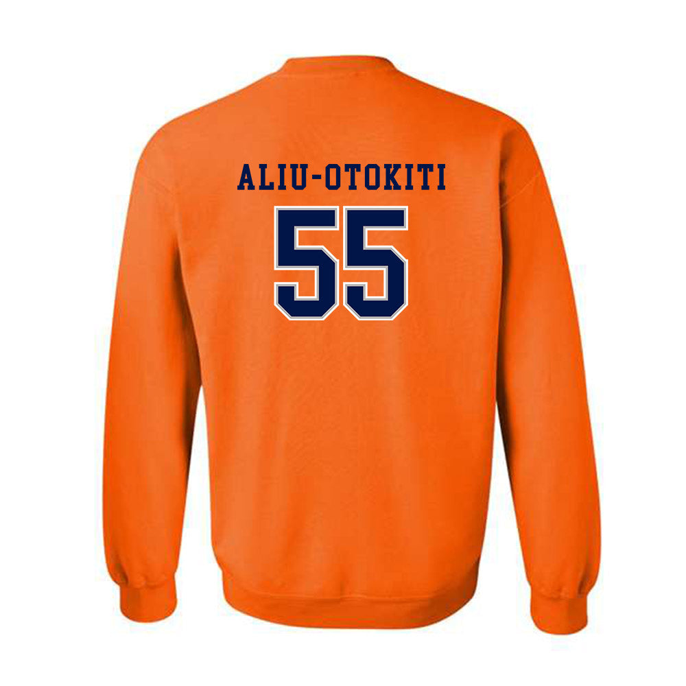 UTEP - NCAA Football : Omoruyi Aliu-Otokiti - Crewneck Sweatshirt-1
