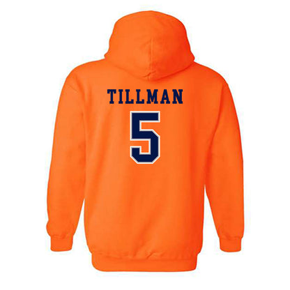 UTEP - NCAA Football : TJ Tillman - Hooded Sweatshirt-1