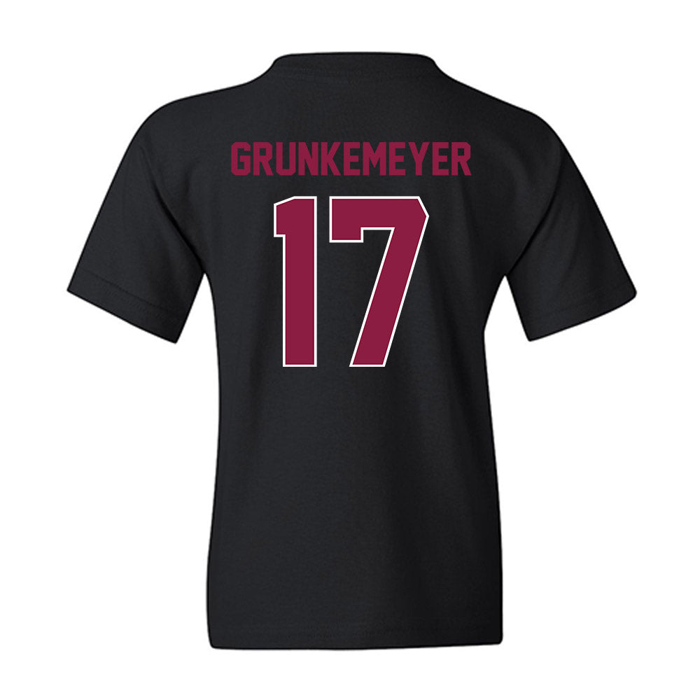 Virginia Tech - NCAA Football : Ethan Grunkemeyer - Sports Shersey Youth T-Shirt-1