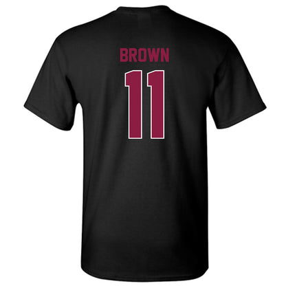Virginia Tech - NCAA Football : Davion Brown - Sports Shersey T-Shirt-1