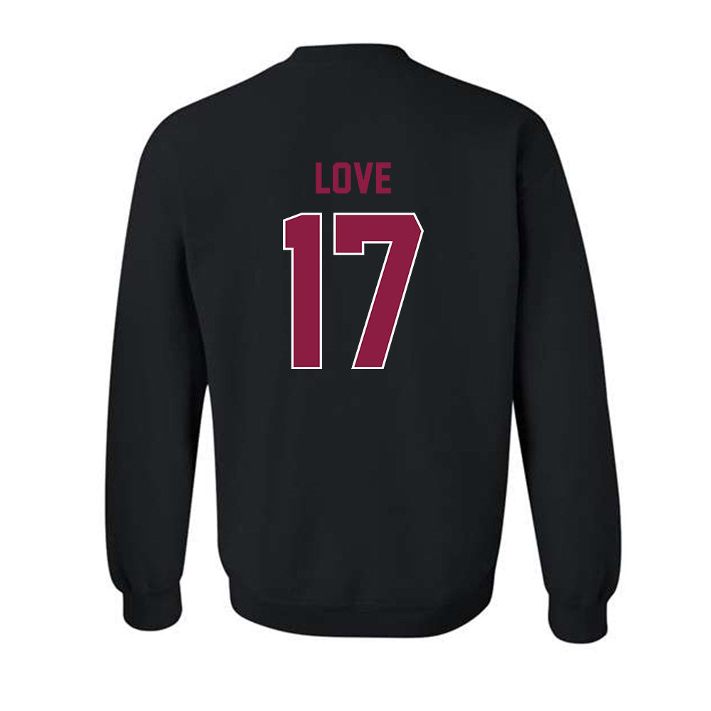 Virginia Tech - NCAA Football : John Love - Sports Shersey Crewneck Sweatshirt-1