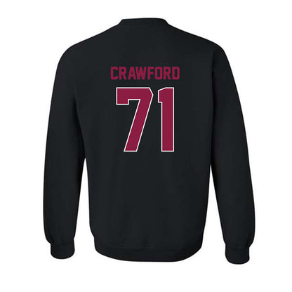 Virginia Tech - NCAA Football : Gavin Crawford - Sports Shersey Crewneck Sweatshirt-1