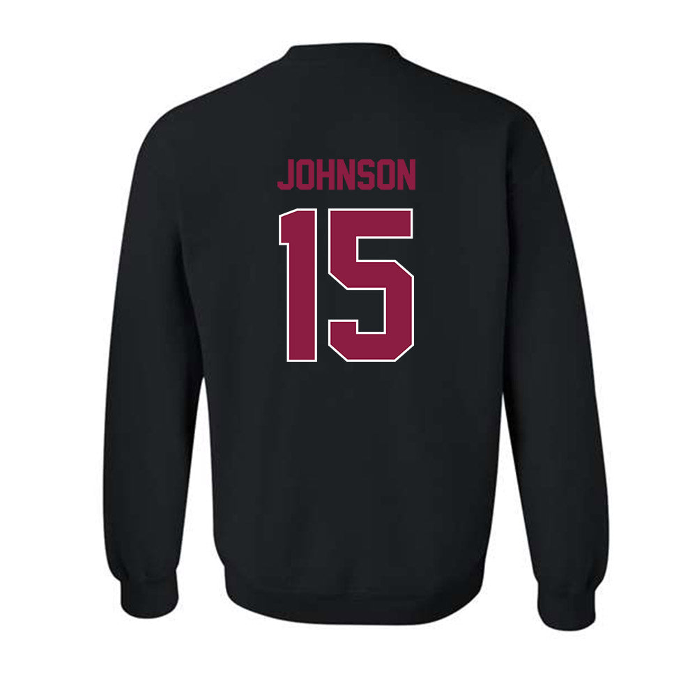 Virginia Tech - NCAA Football : Brennan Johnson - Sports Shersey Crewneck Sweatshirt-1