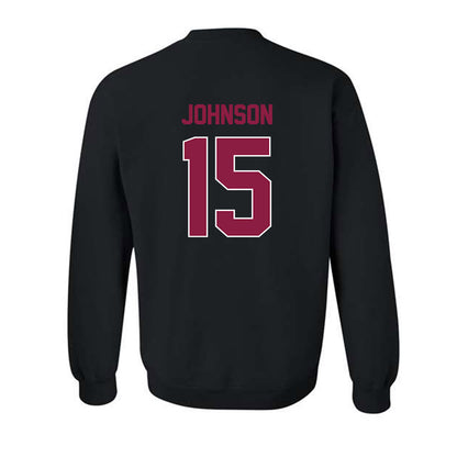 Virginia Tech - NCAA Football : Brennan Johnson - Sports Shersey Crewneck Sweatshirt-1