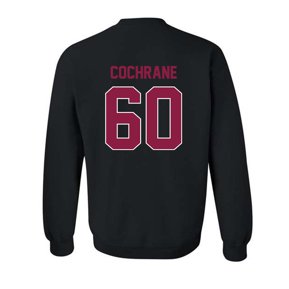 Virginia Tech - NCAA Football : Maddox Cochrane - Sports Shersey Crewneck Sweatshirt-1