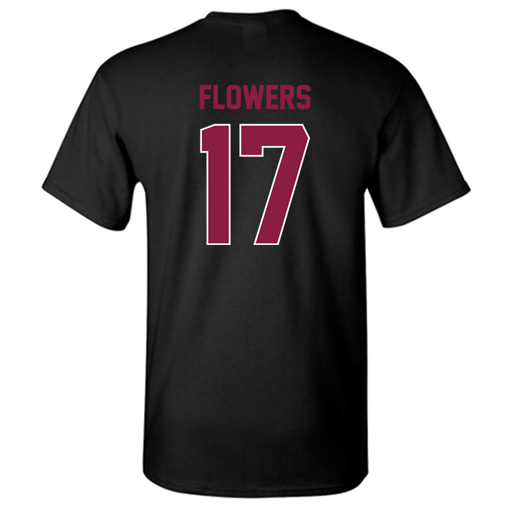 Virginia Tech - NCAA Football : Tyson Flowers - Sports Shersey T-Shirt-1
