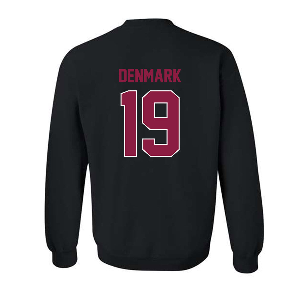 Virginia Tech - NCAA Football : Tyseer Denmark - Sports Shersey Crewneck Sweatshirt-1