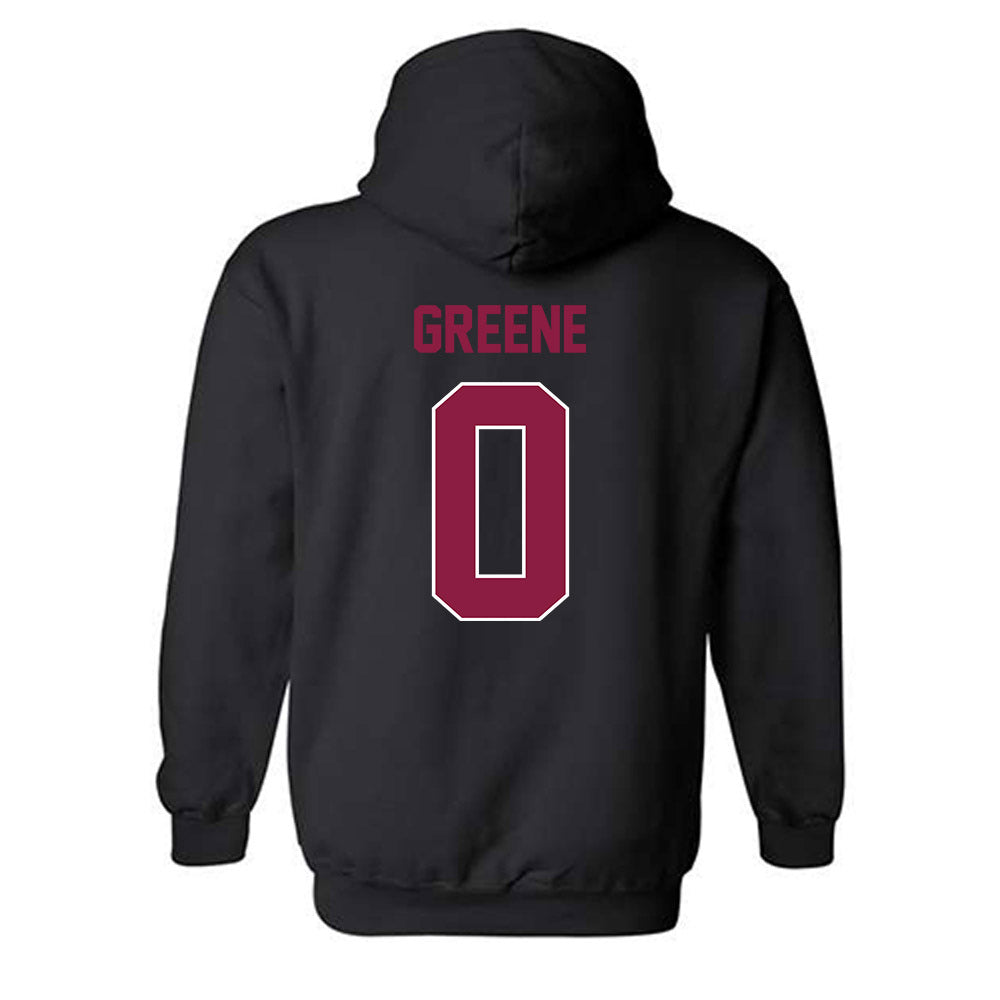 Virginia Tech - NCAA Football : Ayden Greene - Sports Shersey Hooded Sweatshirt-1
