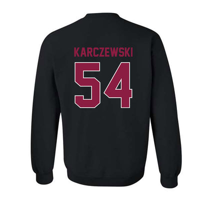 Virginia Tech - NCAA Football : Grant Karczewski - Sports Shersey Crewneck Sweatshirt-1