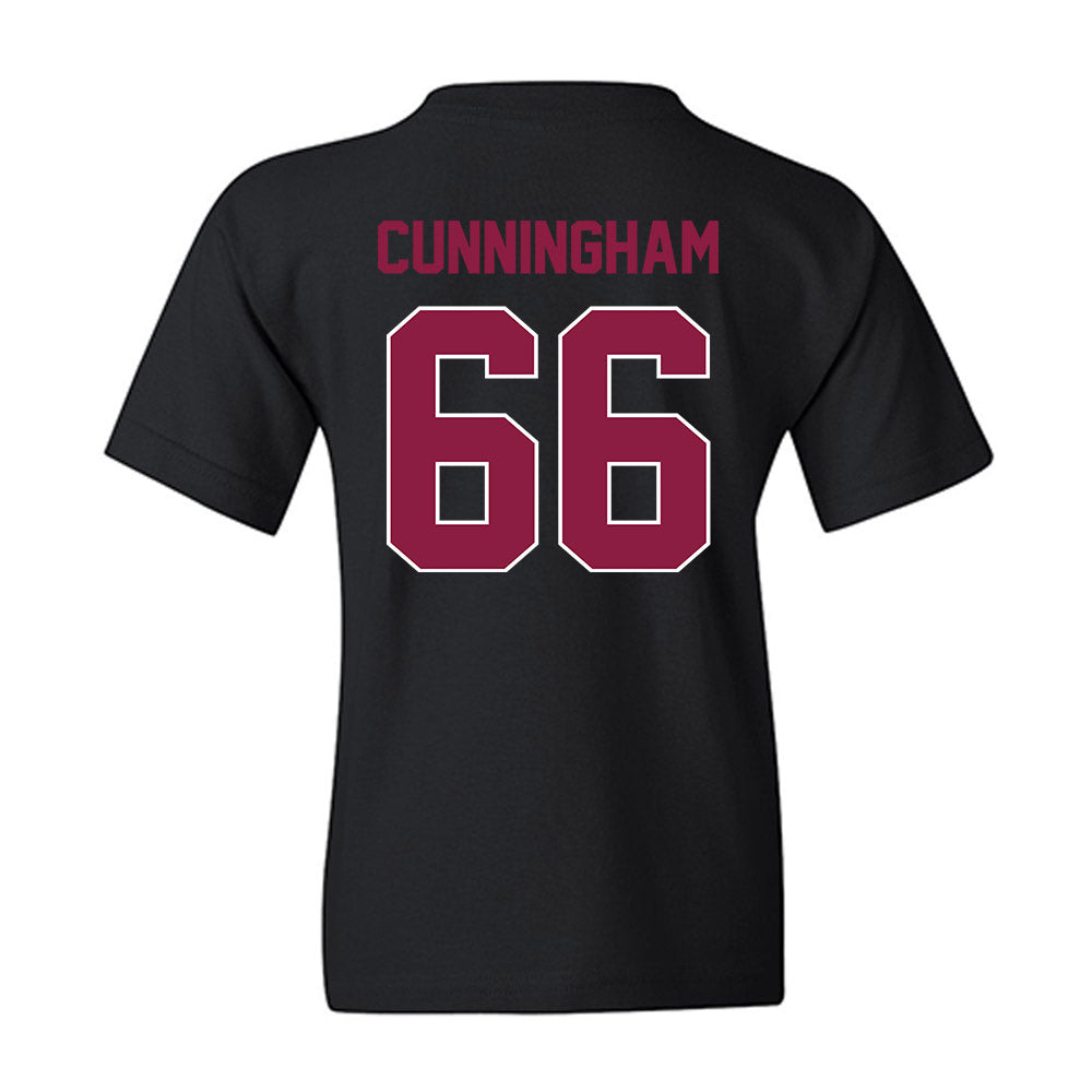 Virginia Tech - NCAA Football : Montavious Cunningham - Sports Shersey Youth T-Shirt-1