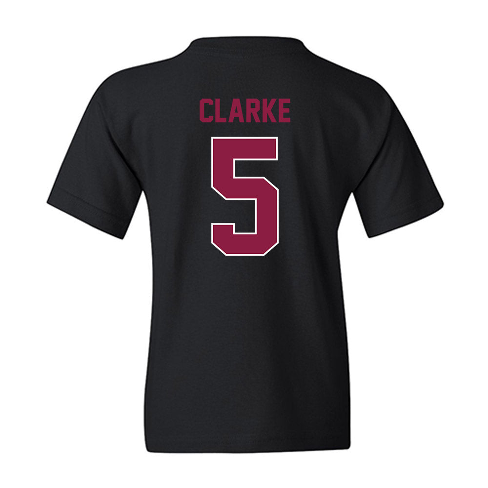 Virginia Tech - NCAA Football : Joshua Clarke - Sports Shersey Youth T-Shirt-1