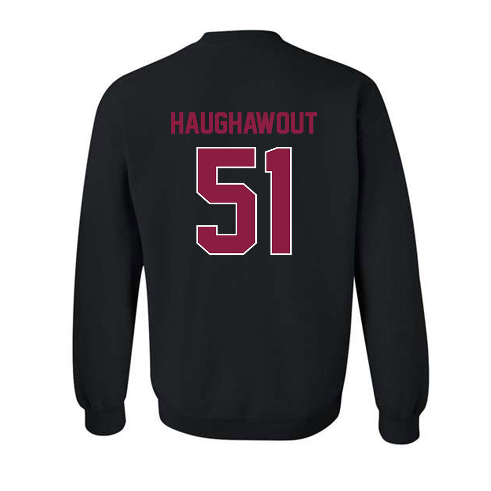 Virginia Tech - NCAA Football : Elijah Haughawout - Sports Shersey Crewneck Sweatshirt-1