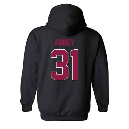 Virginia Tech - NCAA Football : Jason Abbey - Sports Shersey Hooded Sweatshirt-1