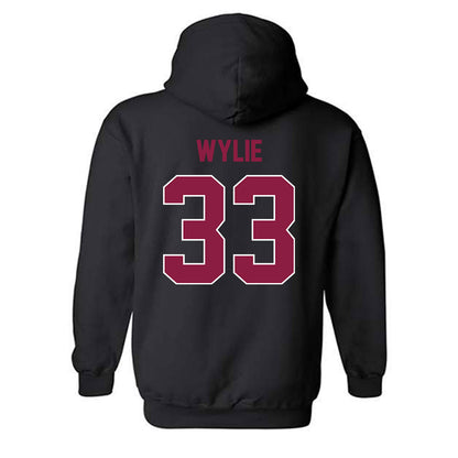 Virginia Tech - NCAA Football : Keon Wylie - Sports Shersey Hooded Sweatshirt-1