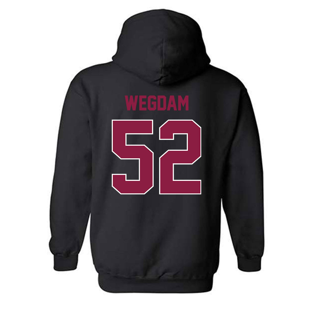 Virginia Tech - NCAA Football : Buddy Wegdam - Sports Shersey Hooded Sweatshirt-1