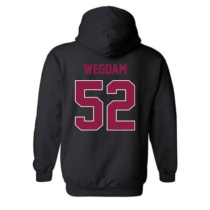 Virginia Tech - NCAA Football : Buddy Wegdam - Sports Shersey Hooded Sweatshirt-1
