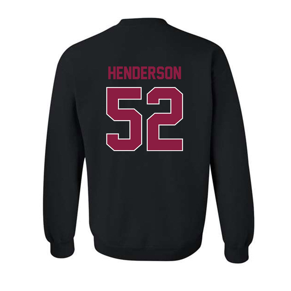 Virginia Tech - NCAA Football : Sherrod Henderson - Sports Shersey Crewneck Sweatshirt-1