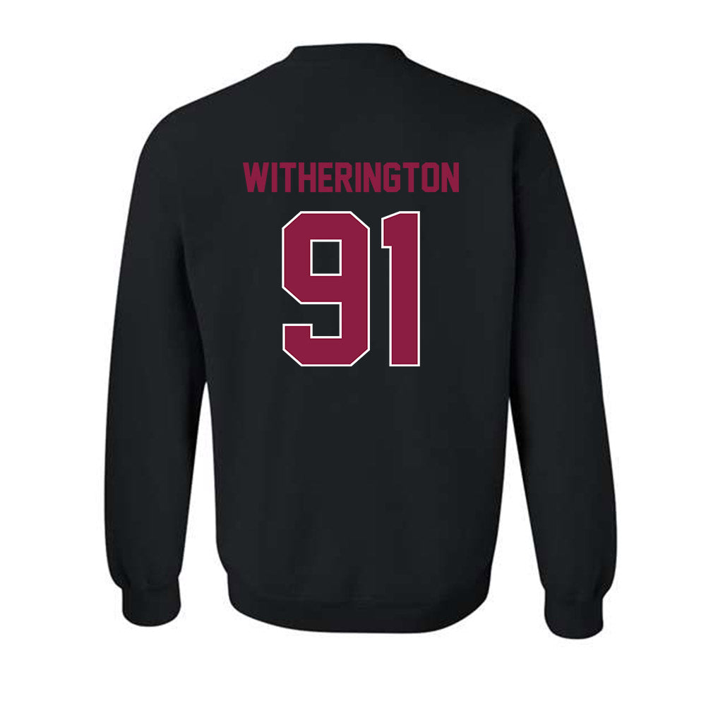 Virginia Tech - NCAA Football : Garrett Witherington - Sports Shersey Crewneck Sweatshirt-1