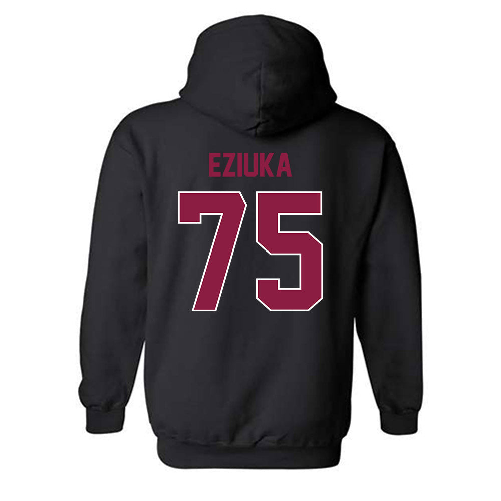 Virginia Tech - NCAA Football : Benjamin Eziuka - Sports Shersey Hooded Sweatshirt-1