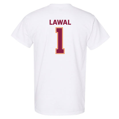 Virginia Tech - NCAA Men's Basketball : Tobi Lawal - Sports Shersey T-Shirt-1