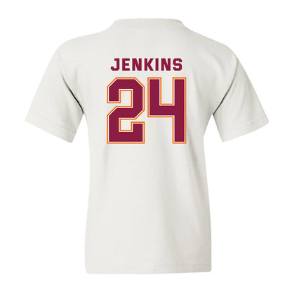 Virginia Tech - NCAA Women's Basketball : Amani Jenkins - Sports Shersey Youth T-Shirt-1