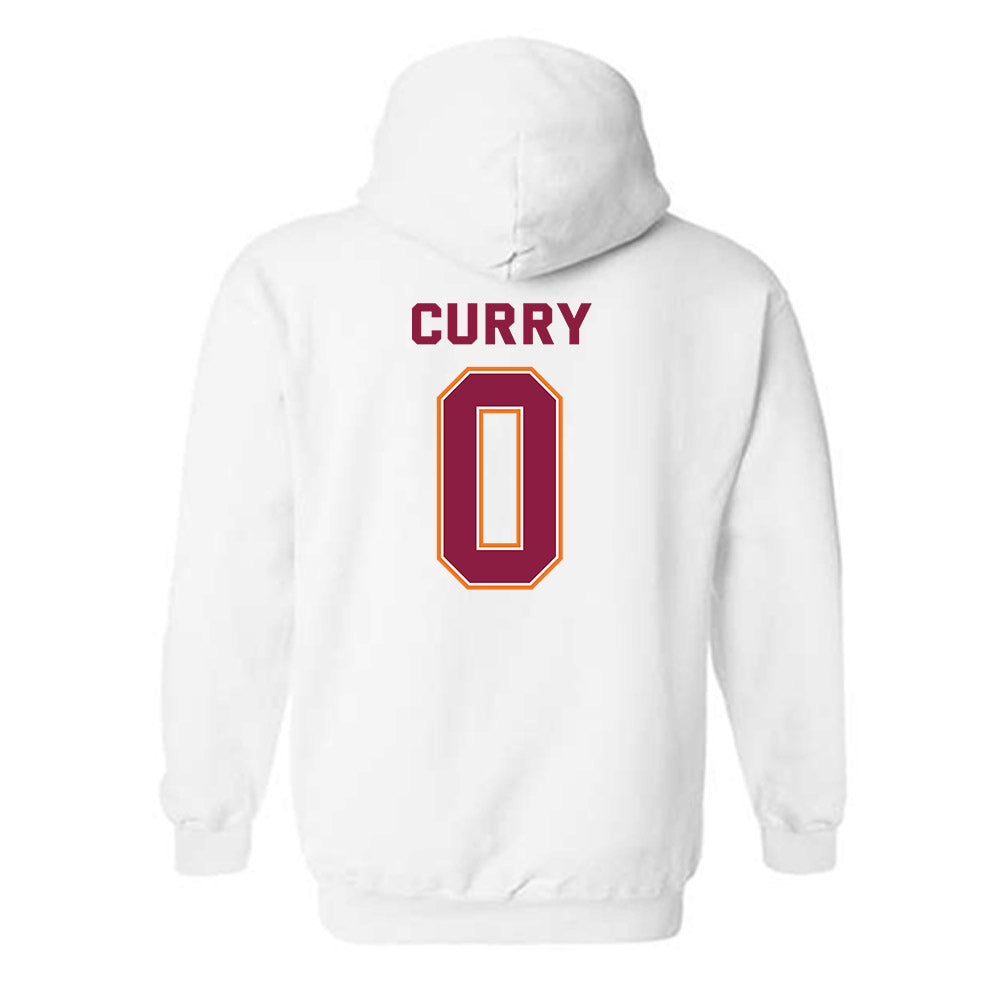 Virginia Tech - NCAA Men's Basketball : Jaylen Curry - Sports Shersey Hooded Sweatshirt-1