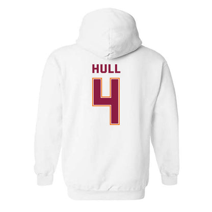 Virginia Tech - NCAA Men's Basketball : Ned Hull - Sports Shersey Hooded Sweatshirt-1