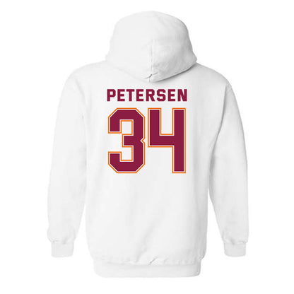 Virginia Tech - NCAA Women's Basketball : Kayl Petersen - Sports Shersey Hooded Sweatshirt-1
