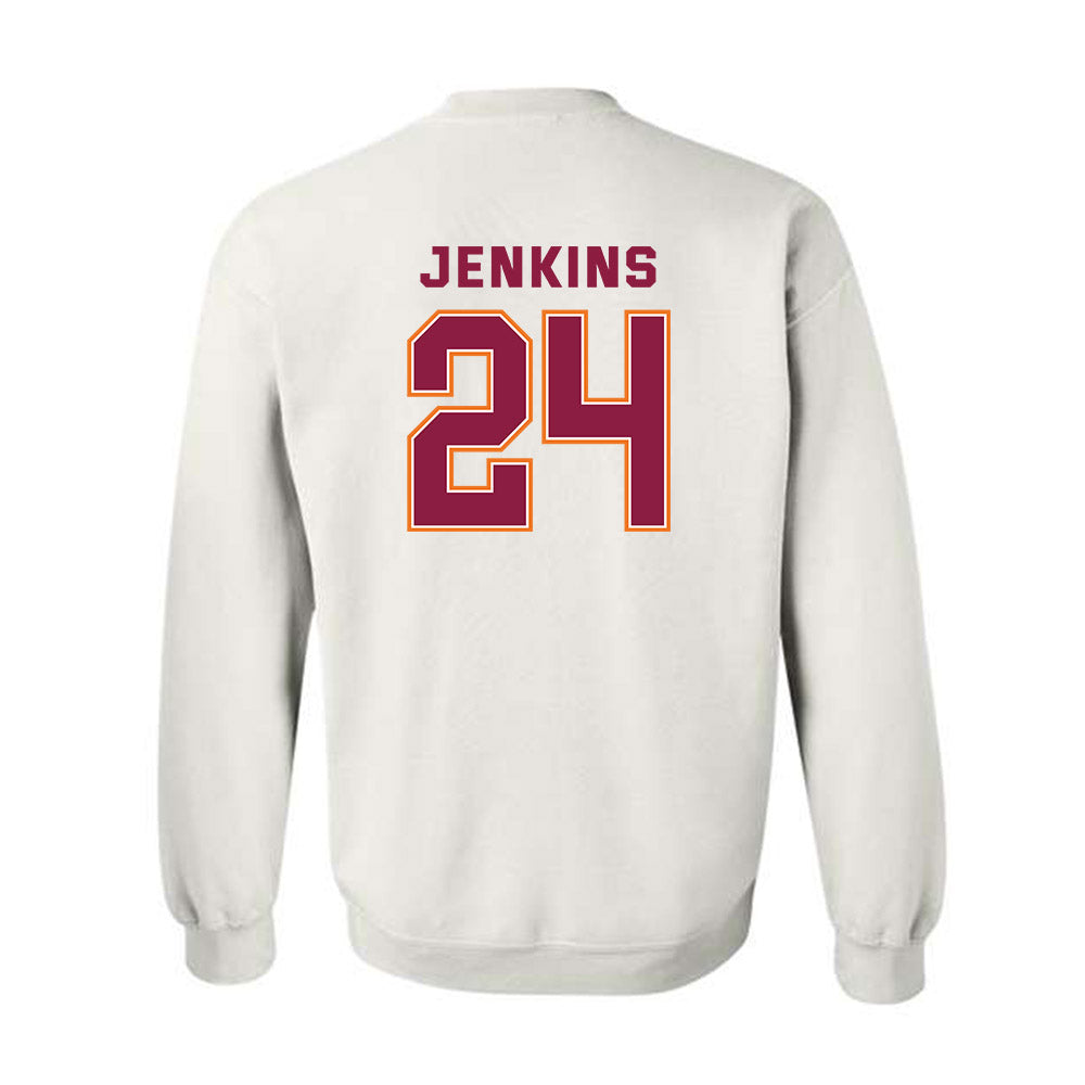 Virginia Tech - NCAA Women's Basketball : Amani Jenkins - Sports Shersey Crewneck Sweatshirt-1