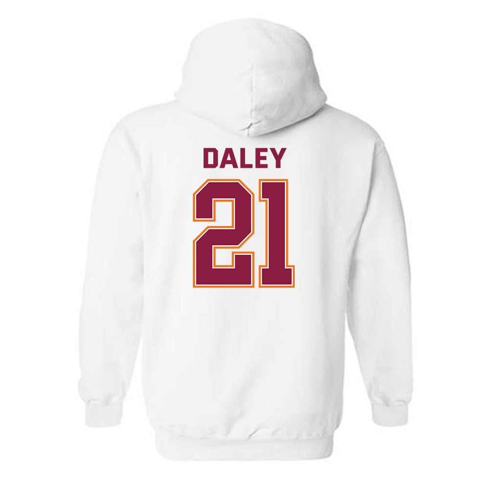 Virginia Tech - NCAA Women's Basketball : Melannie Daley - Sports Shersey Hooded Sweatshirt-1