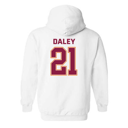 Virginia Tech - NCAA Women's Basketball : Melannie Daley - Sports Shersey Hooded Sweatshirt-1