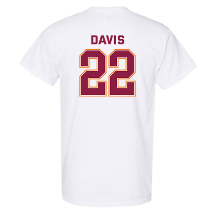 Virginia Tech - NCAA Men's Basketball : Solomon Davis - Sports Shersey T-Shirt-1