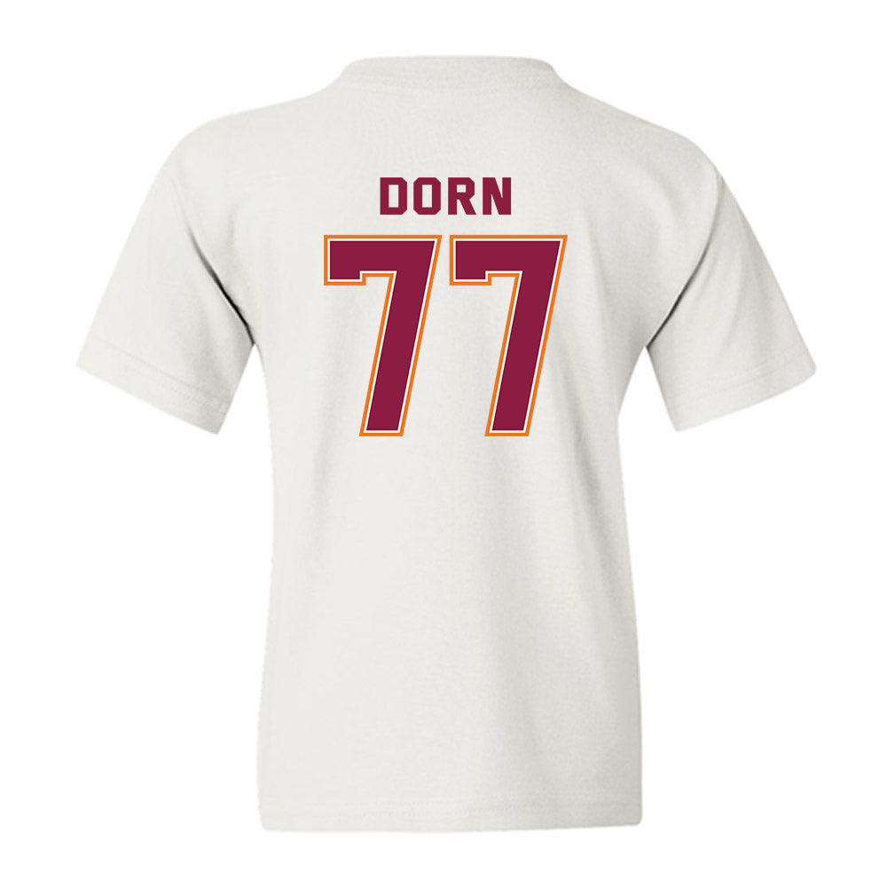 Virginia Tech - NCAA Men's Basketball : Antonio Dorn - Sports Shersey Youth T-Shirt-1