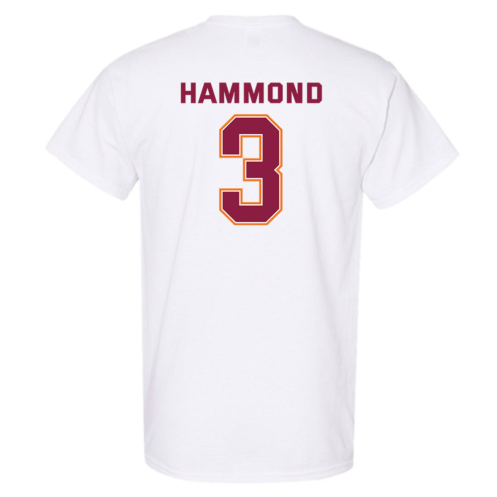 Virginia Tech - NCAA Men's Basketball : Ben Hammond - Sports Shersey T-Shirt-1