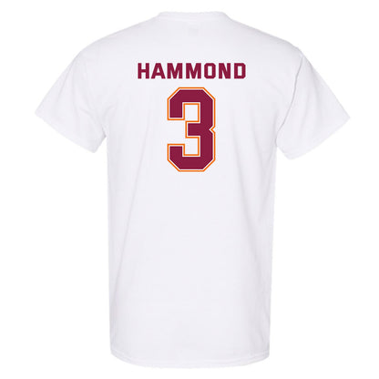 Virginia Tech - NCAA Men's Basketball : Ben Hammond - Sports Shersey T-Shirt-1