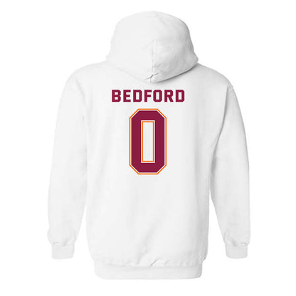 Virginia Tech - NCAA Men's Basketball : Jailen Bedford - Sports Shersey Hooded Sweatshirt-1