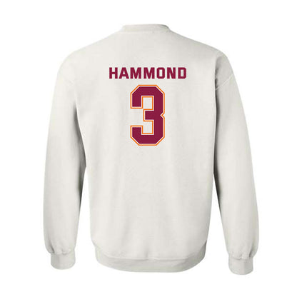 Virginia Tech - NCAA Men's Basketball : Ben Hammond - Sports Shersey Crewneck Sweatshirt-1
